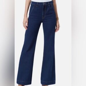 Sam Edelman Bay Dark Blue Wide leg Jeans